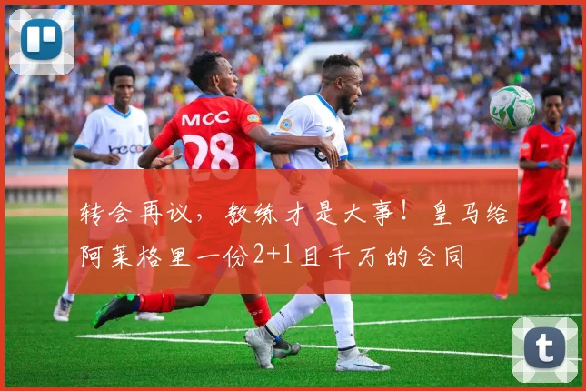 转会再议，教练才是大事！皇马给阿莱格里一份2+1且千万的合同